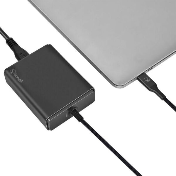 Bonelk Laptop Charger USB-C 100w Black-3