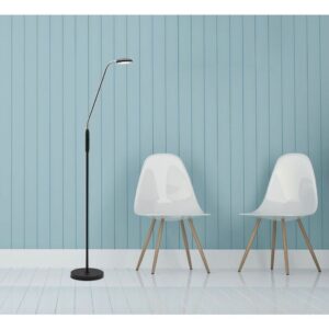 Dylan 6W LED Floor Lamp Black 2