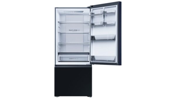 Haier 433L 8 Star Energy Multi-Zone Air Bottom Mount Fridge - Black