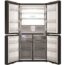 Haier 623L Quad Door Fridge with Ice & Water Dispenser - Black