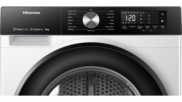 Hisense 8kg Series 3 Heat Pump Dryer-2