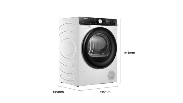 Hisense 8kg Series 3 Heat Pump Dryer