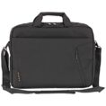 J.Burrows 15.6 Laptop Bag with External Zip Pocket Black