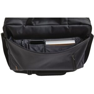 J.Burrows 15.622 Laptop Bag with External Zip Pocket Black 2