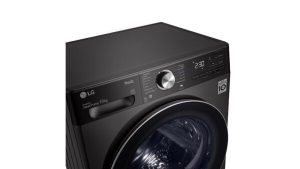 LG 10kg Heat Pump Condenser Dryer - Black-3