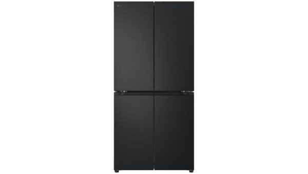 LG 530L Slim Quad Door Fridge - Matte Black-3