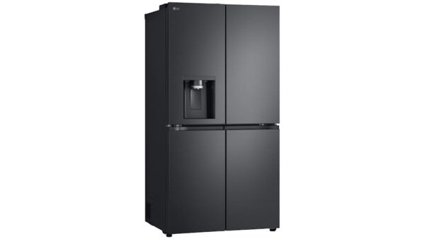 LG 637L French Door Fridge with Ice & Water Dispenser - Matte Black-3