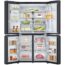 LG 637L French Door Fridge with Ice & Water Dispenser - Matte Black