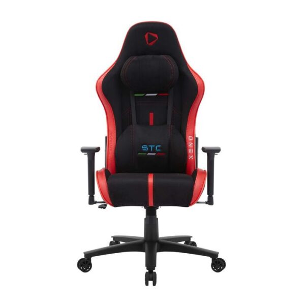 ONEX STC Alcantara Gaming Chair Black and Red-3