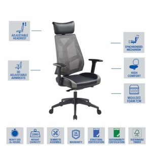 Pago Pinnacle Ergonomic Mesh Chair 2