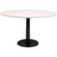 Rapidline Disc Base Round Table 1200mm White and Black