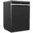 Whirlpool 60cm 14 Place Setting Freestanding Dishwasher - Black Stainless Steel-3